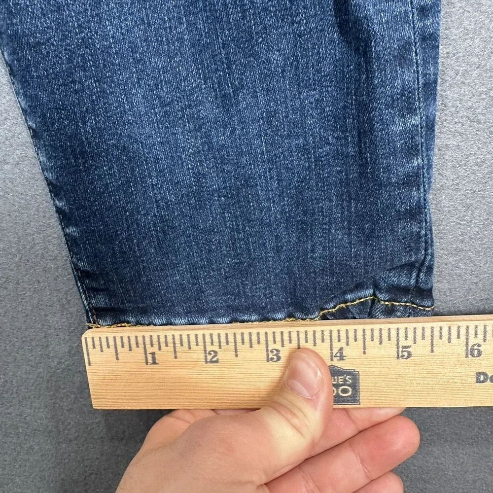 Gap Jeans Girls 14 True Blue Denim Mid‎ Rise Classic Stretch Skinny Whisker